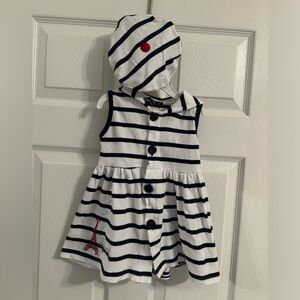Baby Paris dress and hat